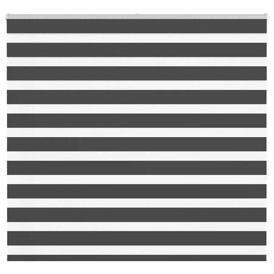 Store zèbre noir 160x150 cm largeur du tissu 155,9 cm polyester