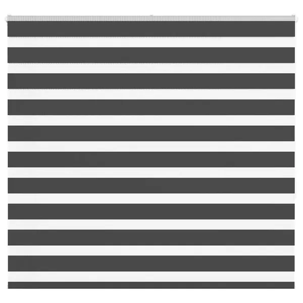 Store zèbre noir 160x150 cm largeur du tissu 155,9 cm polyester