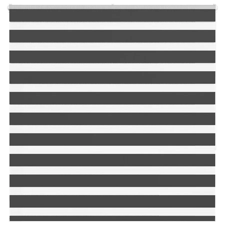 Store zèbre noir 150x150 cm largeur du tissu 145,9 cm polyester