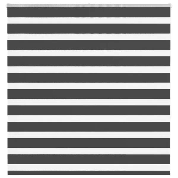 Store zèbre noir 150x150 cm largeur du tissu 145,9 cm polyester