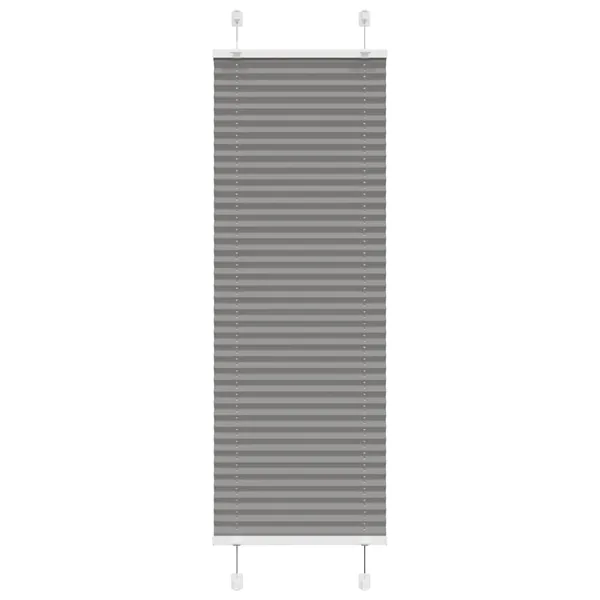 Store plissé anthracite 50x150 cm largeur du tissu 49,4 cm