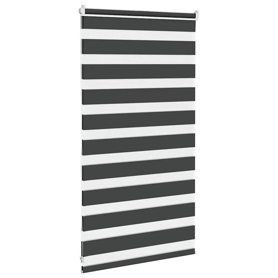Store zèbre noir 80x100 cm largeur du tissu 75,9 cm polyester - 4
