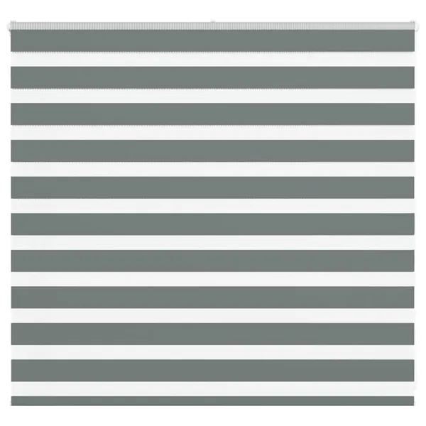 Store zèbre gris foncé largeur du tissu 155,9 cm polyester