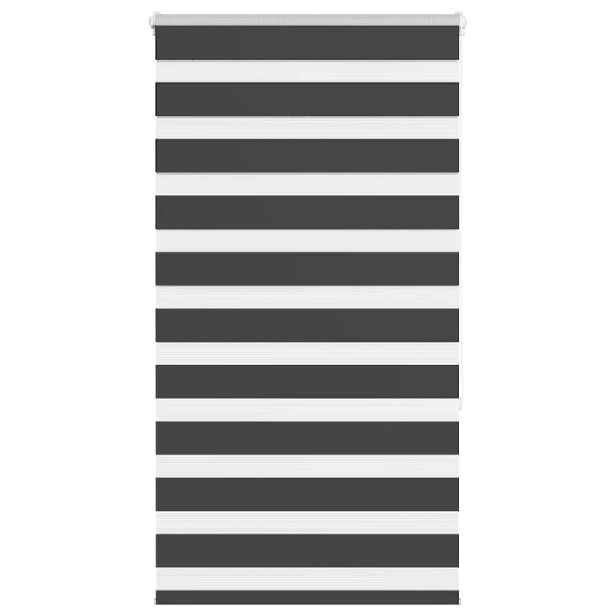 Store zèbre noir 85x150 cm largeur du tissu 80,9 cm polyester