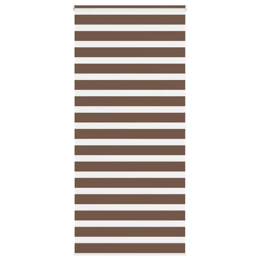 Store zèbre marron 115x200cm largeur du tissu 110,9cm polyester