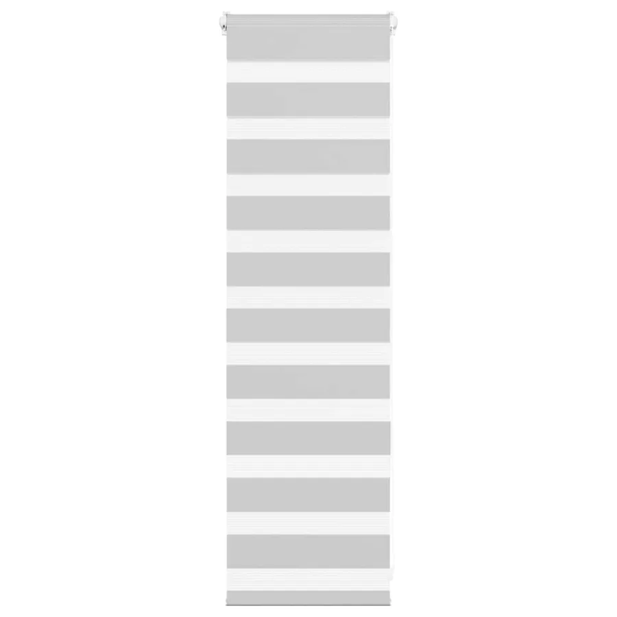 Store zèbre gris clair largeur du tissu 40,9 cm polyester