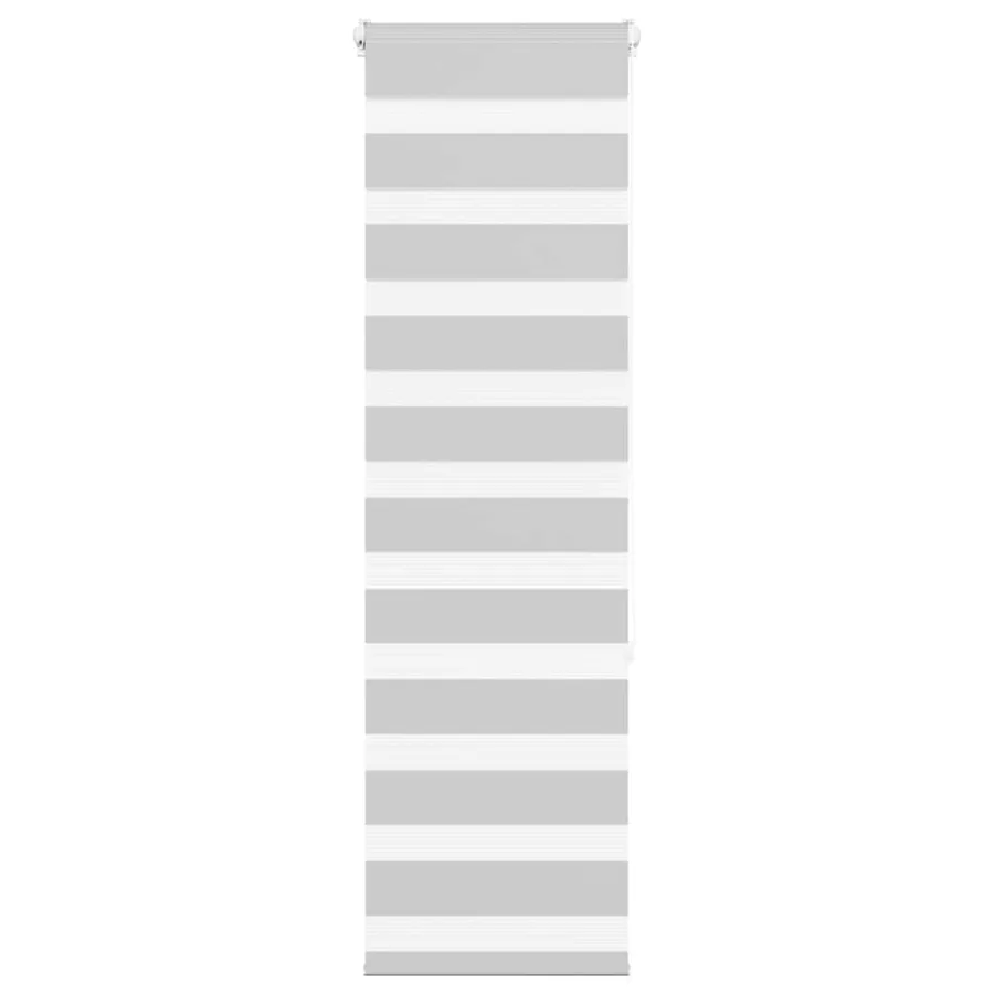 Store zèbre gris clair largeur du tissu 45,9 cm polyester