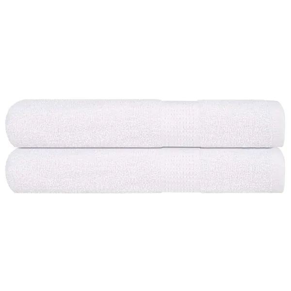 Serviettes FROGN 2 pcs blanc 100x200 cm 360 g/m²