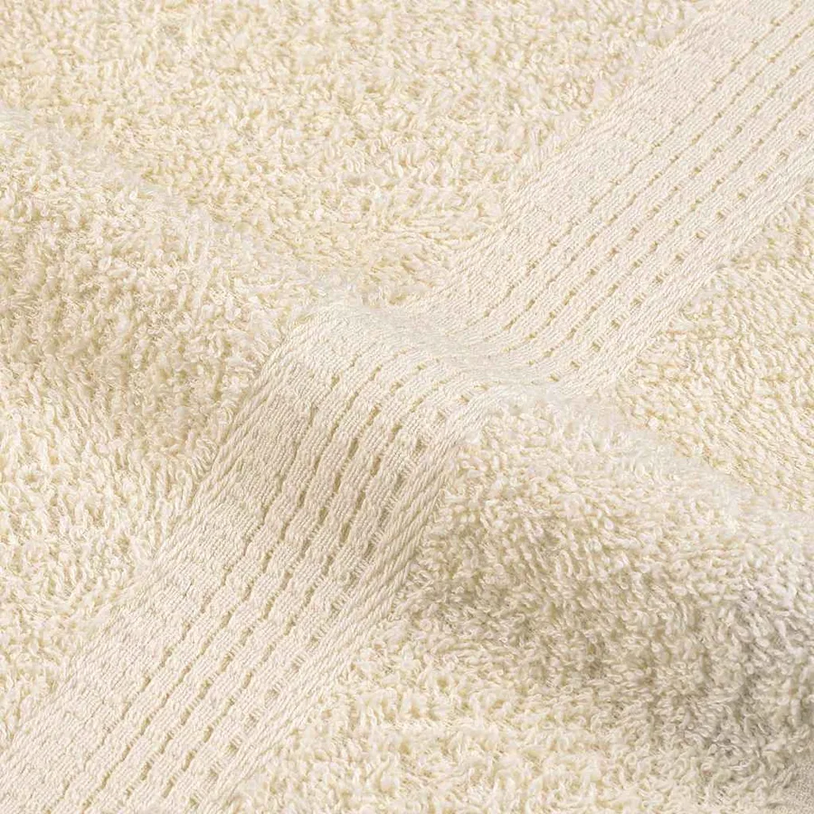 Serviettes de sauna FROGN 4 pcs crème 80x200 cm 360 g/m² - 7