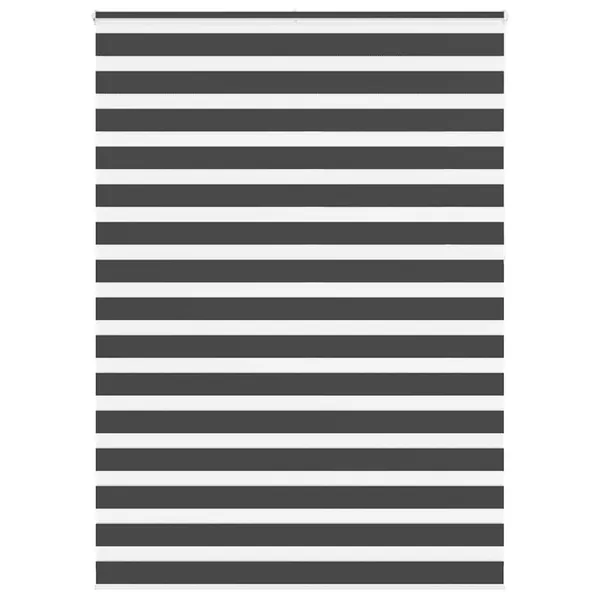 Store zèbre noir 155x230 cm largeur du tissu 150,9 cm polyester