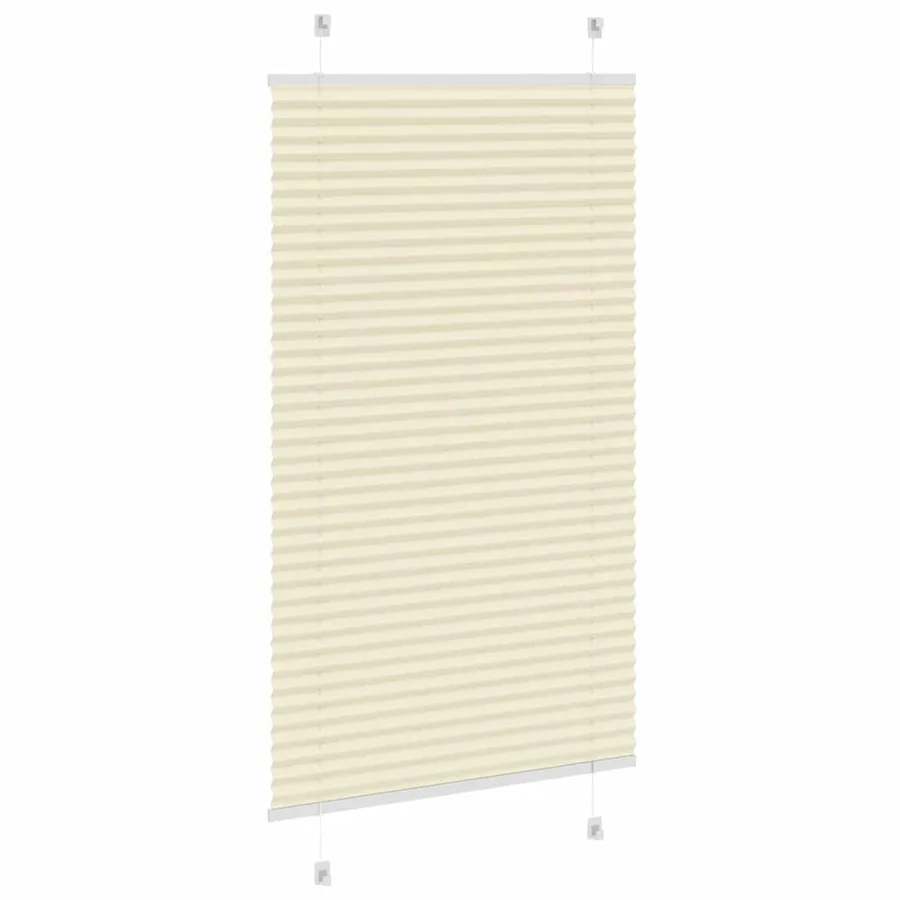 Store plissé crème 75x100 cm largeur du tissu 74,4 cm polyester - 4