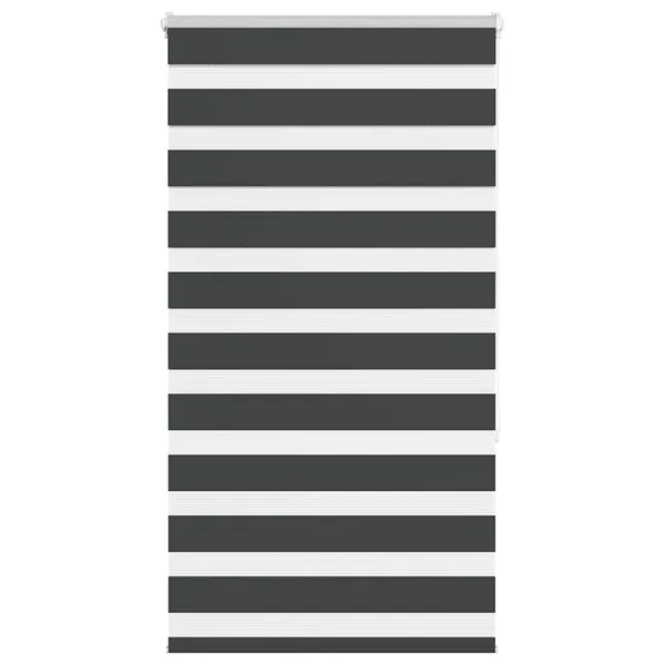 Store zèbre noir 75x150 cm largeur du tissu 70,9 cm polyester
