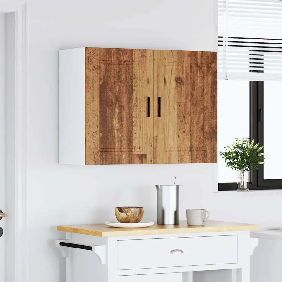 Armoire murale de cuisine Porto vieux bois bois d'ingénierie - 4