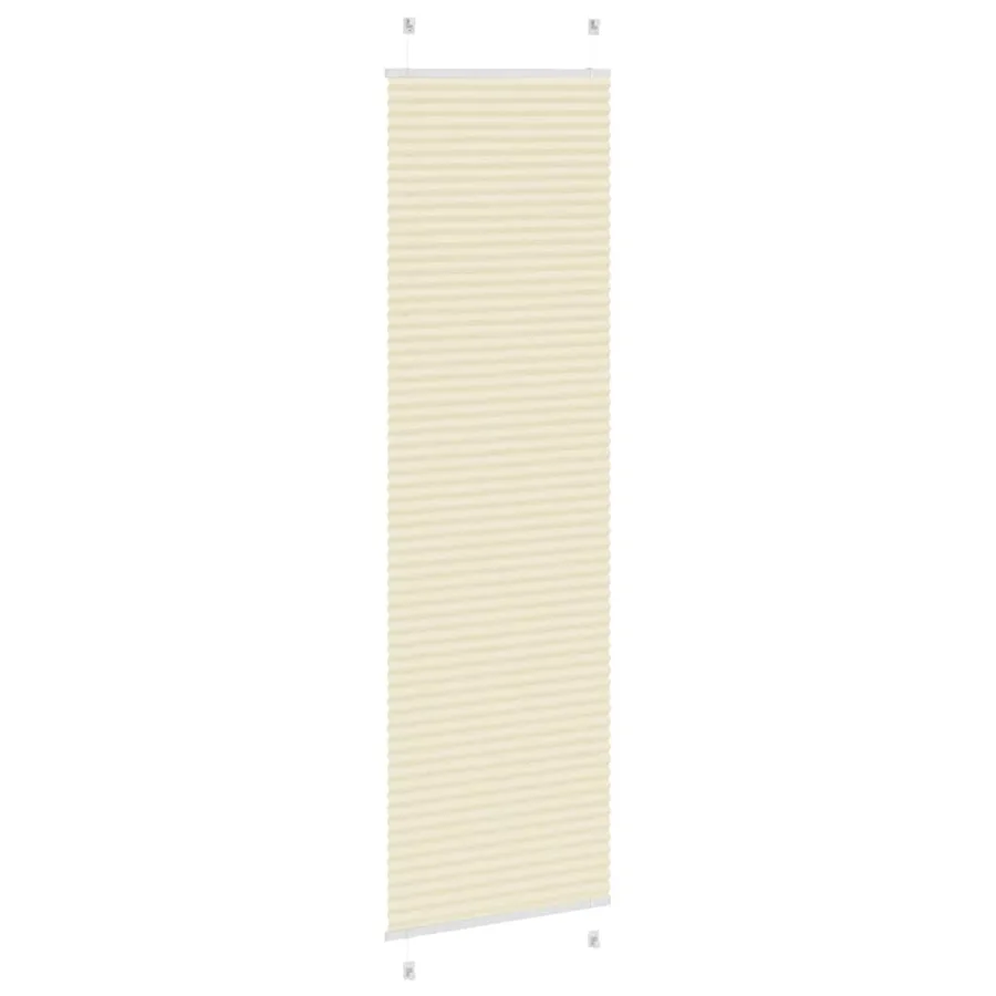 Store plissé crème 55x200 cm largeur du tissu 54,4 cm polyester - 4