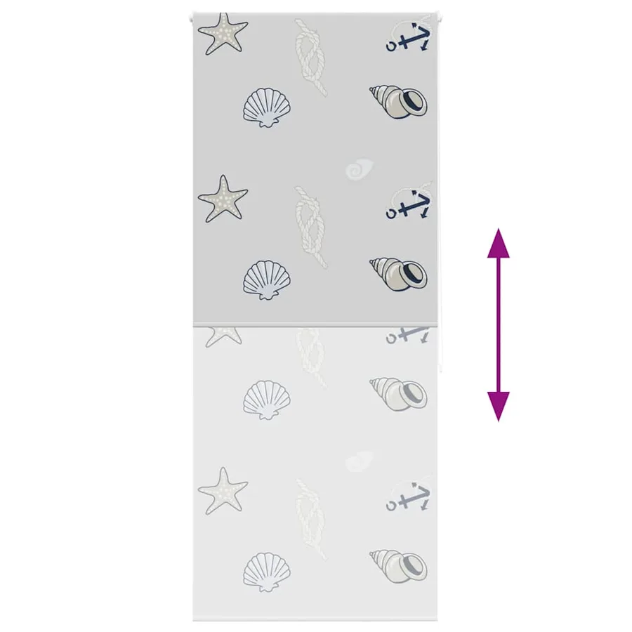 Store enrouleur de douche 110x240 cm largeur du tissu 106 cm - 5