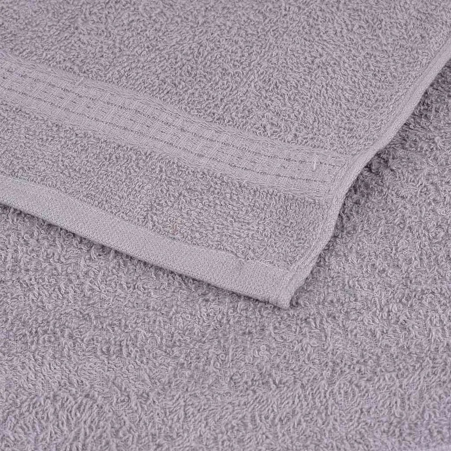 Serviettes de sauna FROGN 2 pcs gris 80x200 cm 360 g/m² - 6
