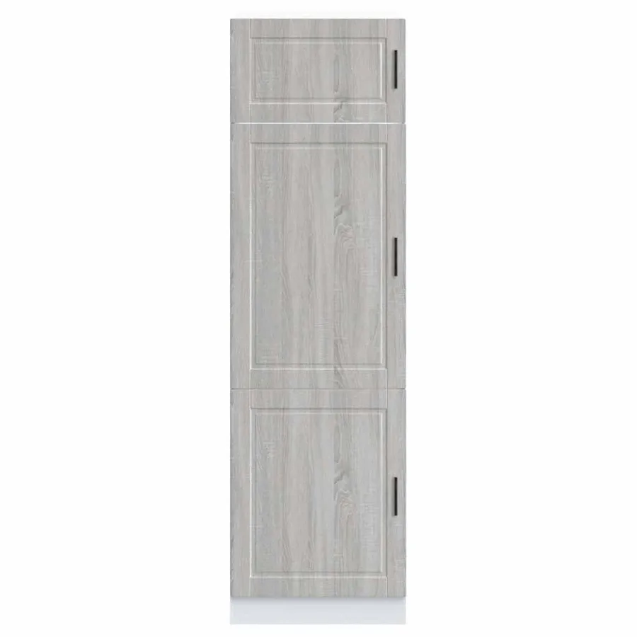 Armoire de cuisine Porto sonoma gris bois d'ingénierie - 3