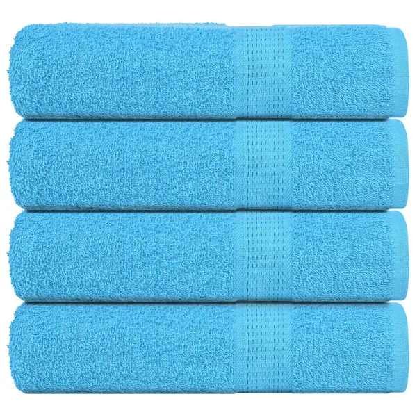 Essuie-mains FROGN 4 pcs turquoise 50x100 cm 360 g/m²