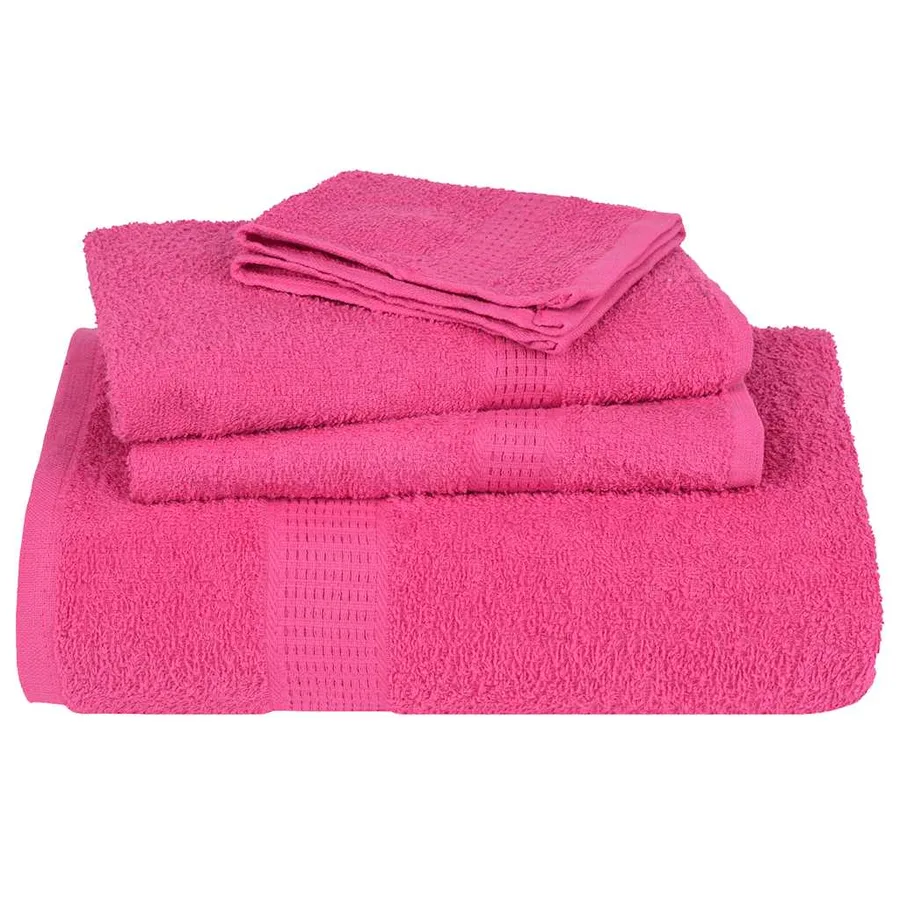 Serviettes d'invité FROGN 2 pcs rose 30x50 cm 360 g/m² - 4