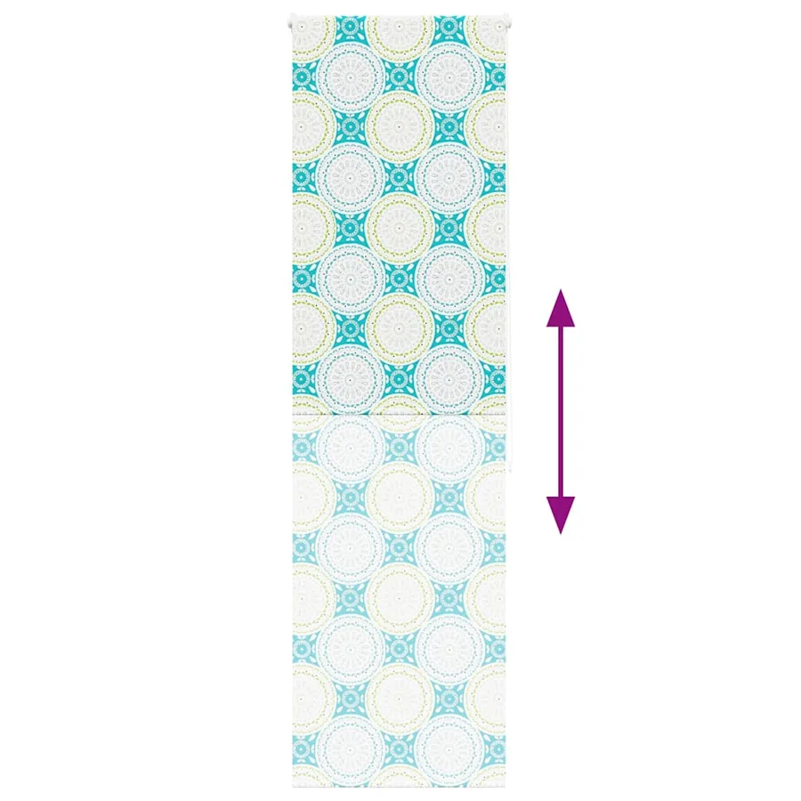 Store enrouleur de douche 80x240 cm largeur du tissu 76 cm - 5