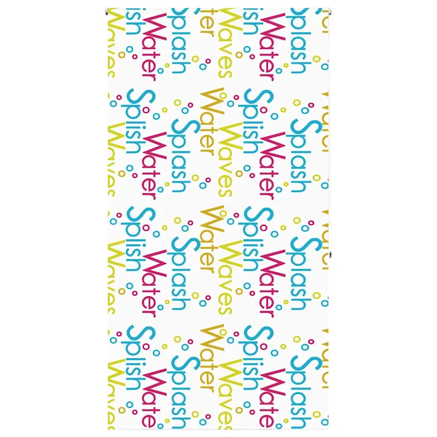 Store enrouleur de douche 120x240 cm largeur du tissu 116 cm