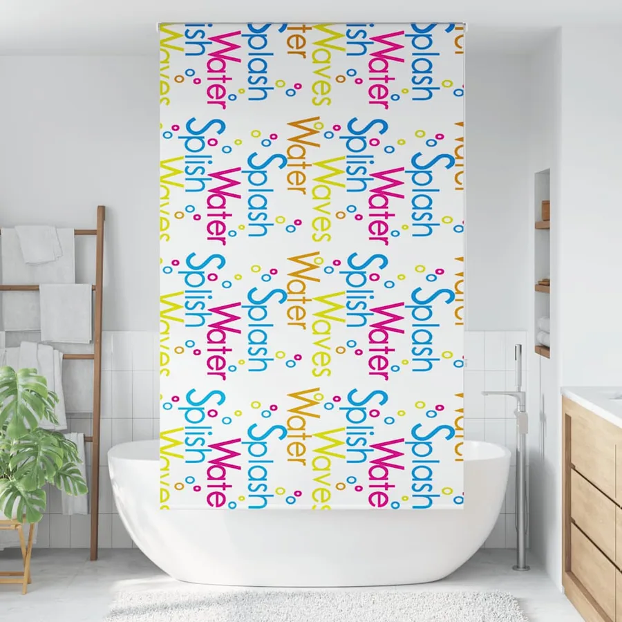 Store enrouleur de douche 120x240 cm largeur du tissu 116 cm - 2