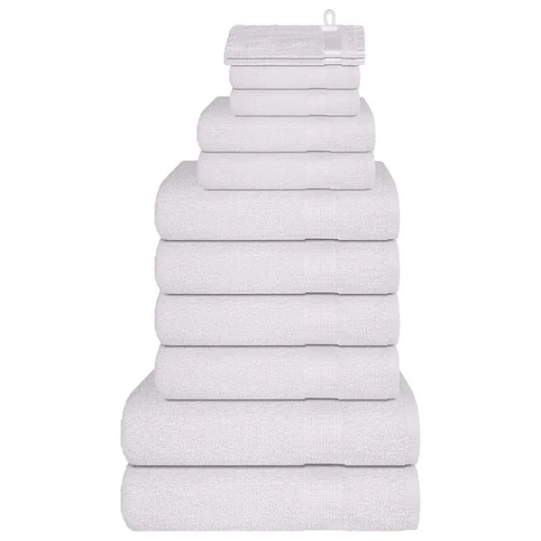 Ensemble de serviettes FROGN 12 pcs blanc 360 g/m²