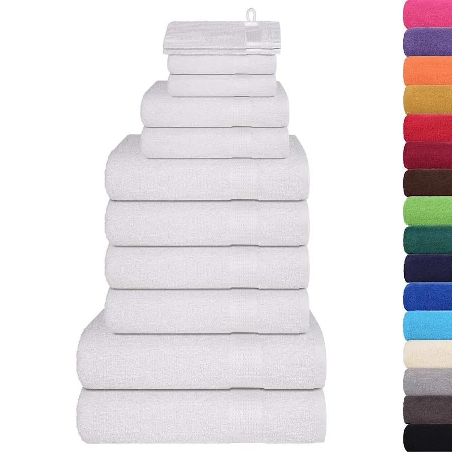 Ensemble de serviettes FROGN 12 pcs blanc 360 g/m² - 2