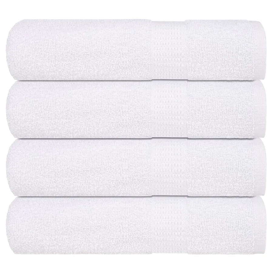 Essuie-mains FROGN 4 pcs blanc 50x100 cm 360 g/m²