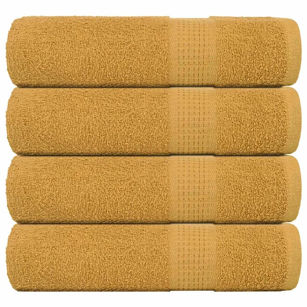 Essuie-mains FROGN 4 pcs doré 50x100 cm 360 g/m²