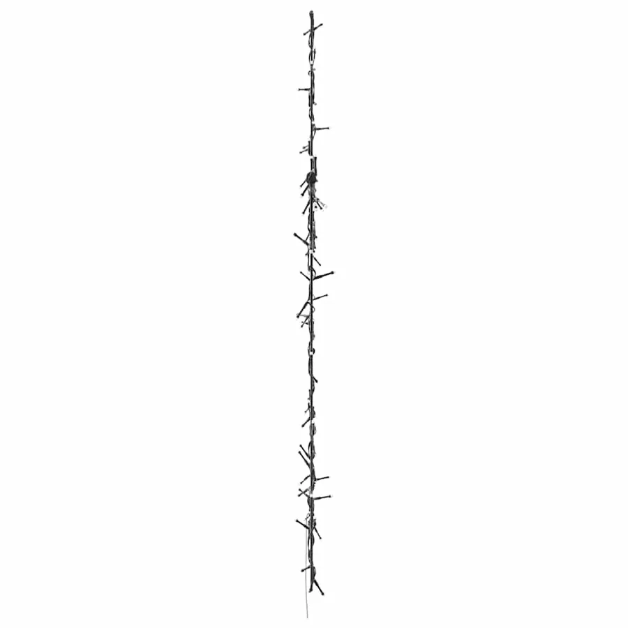 Lumières de Noël silhouette d'étoile 115 LED blanc chaud - 5