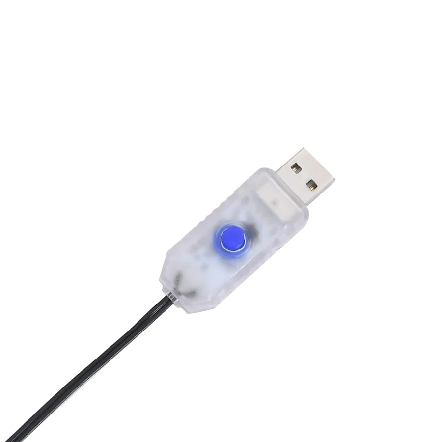 Lumières de Noël silhouette d'étoile 115 LED blanc chaud - 8