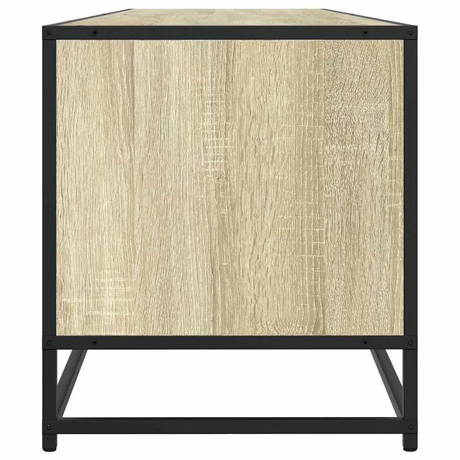 Meuble TV chêne sonoma 180,5x40x46 cm bois d'ingénierie - 6