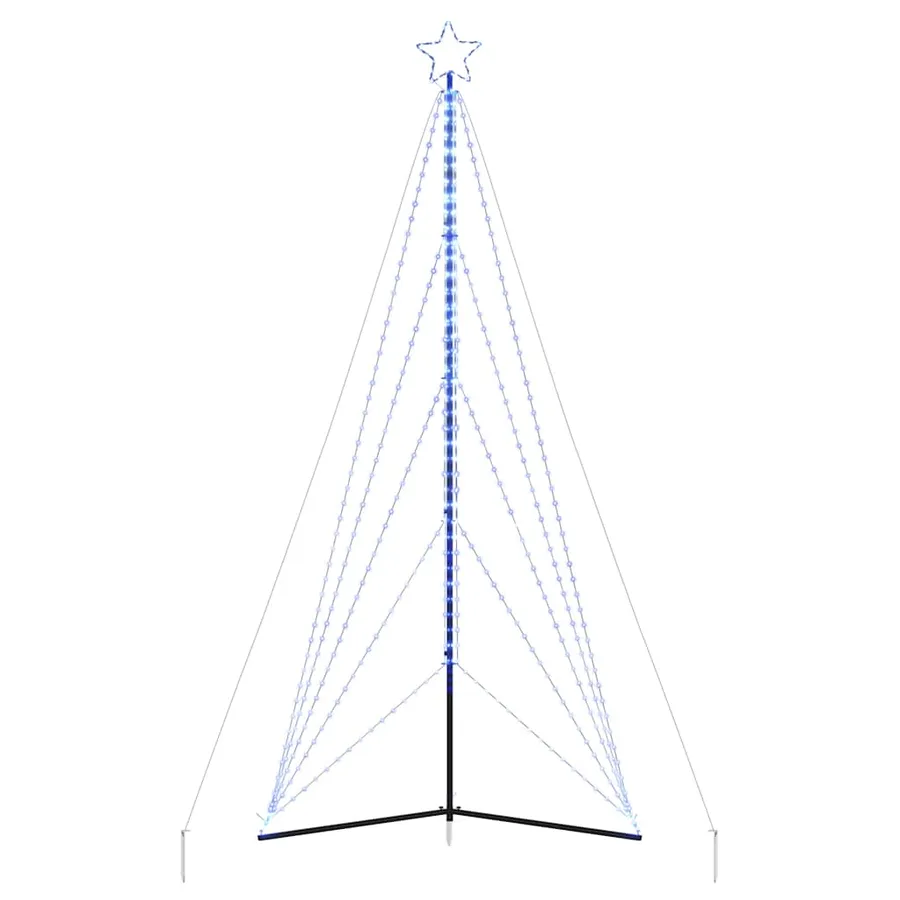 Sapin de Noël à LED 615 LED bleu 404,5 cm - 6