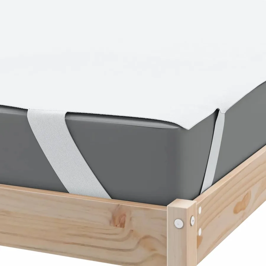Protège-matelas blanc 90x200 cm imperméable - 5