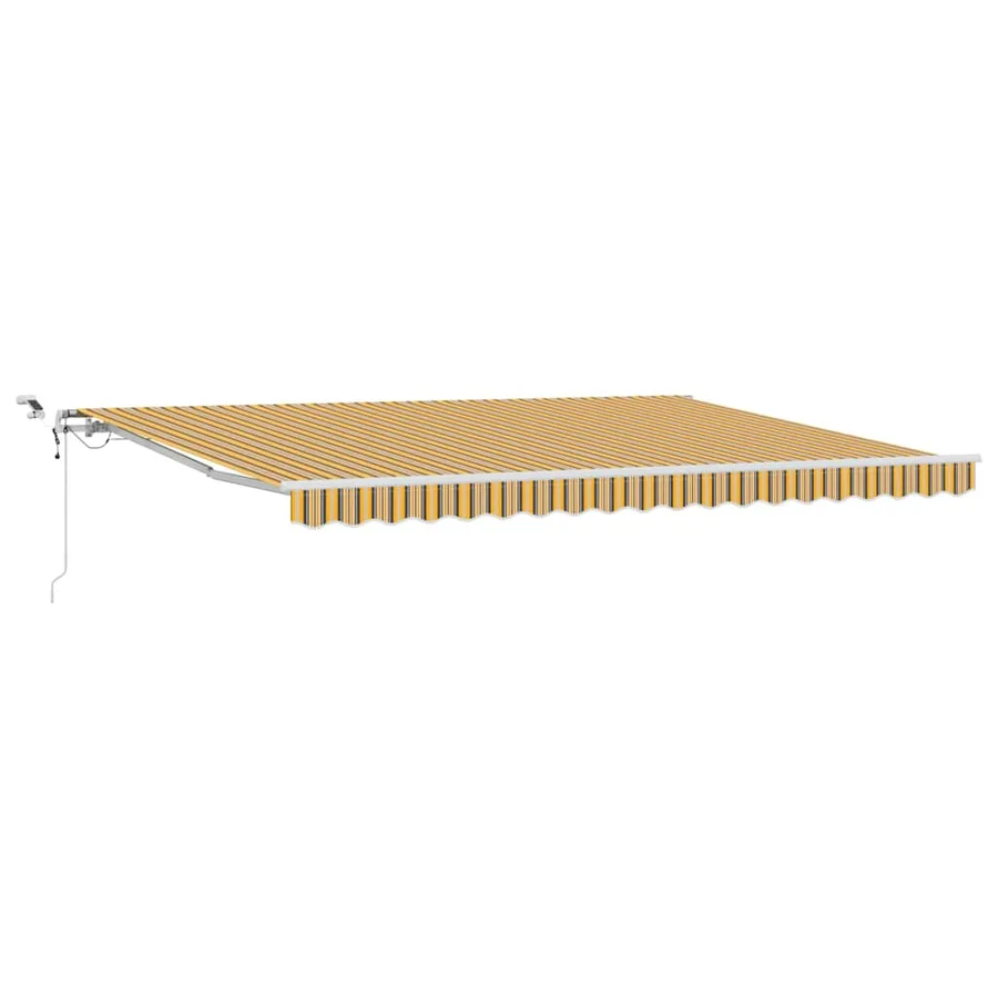 Auvent rétractable Multicolore 450 × 350 cm Polyester - 2