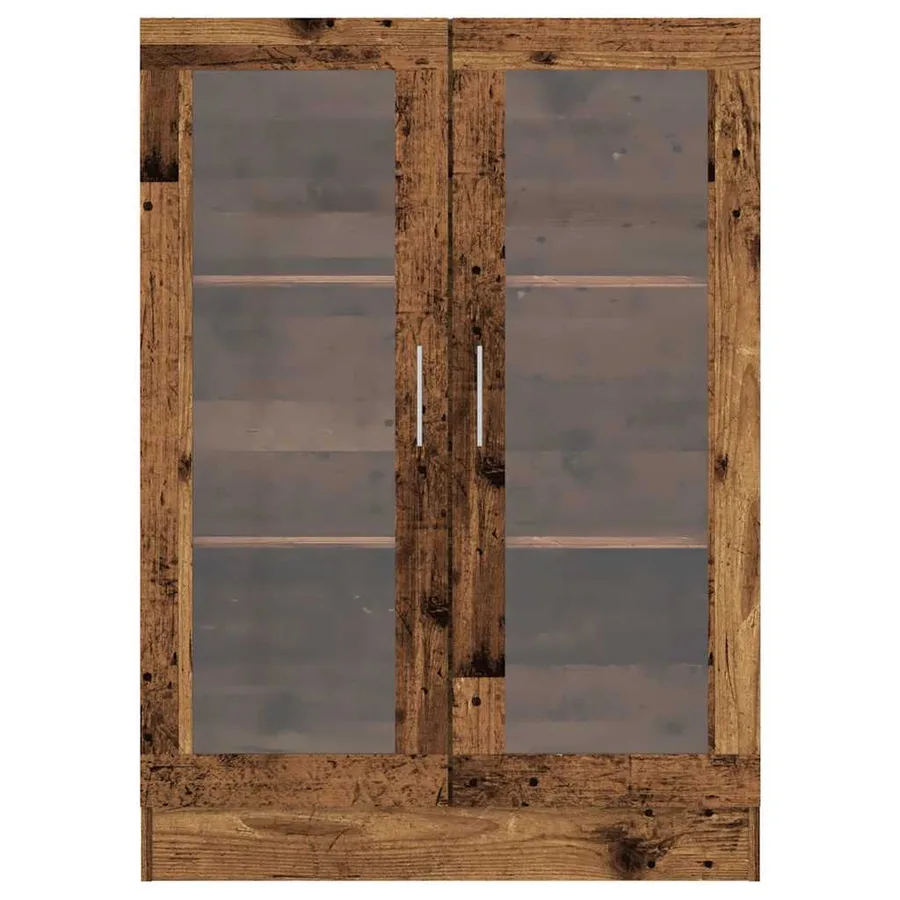 Bibliothèque vieux bois 82,5x30,5x115 cm bois d'ingénierie - 5