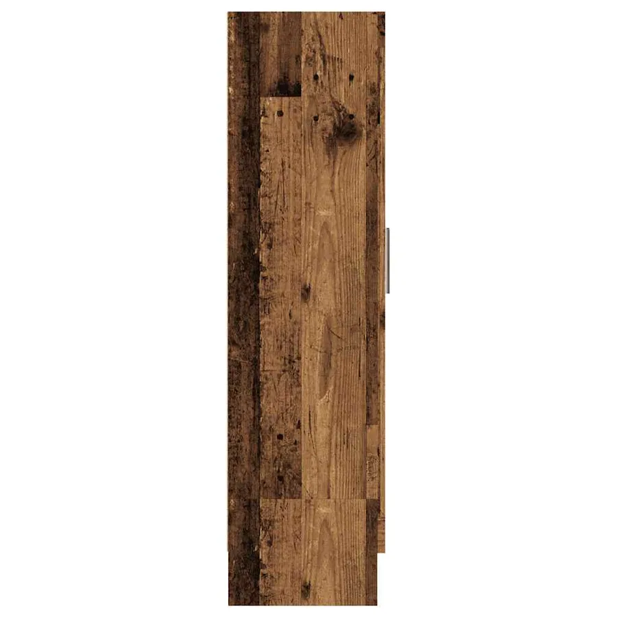 Bibliothèque vieux bois 82,5x30,5x115 cm bois d'ingénierie - 7