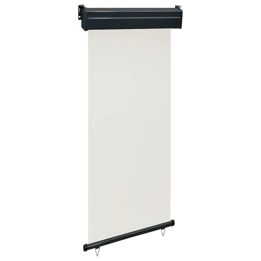 Auvent latéral de balcon 85x250 cm Crème