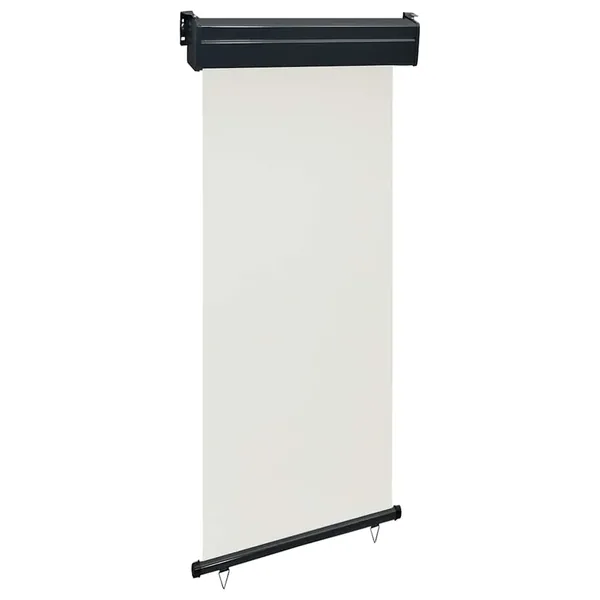 Auvent latéral de balcon 85x250 cm Crème
