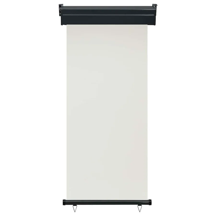 Auvent latéral de balcon 85x250 cm Crème - 2