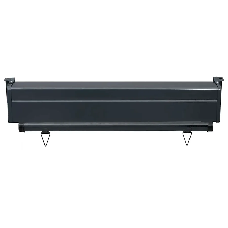 Auvent latéral de balcon 85x250 cm Crème - 6