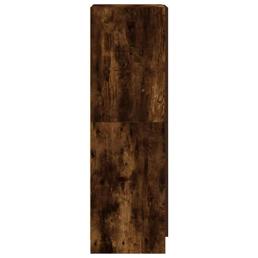 Armoire de cuisine chêne fumé 38x41,5x131,5 cm bois ingénierie - 6