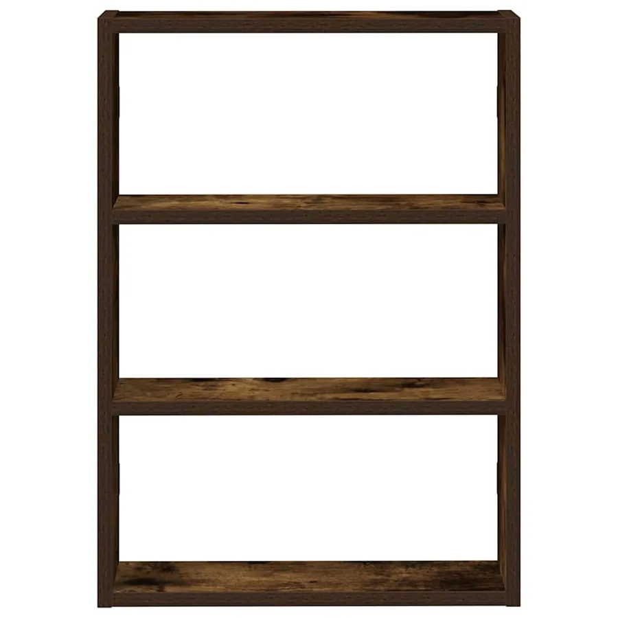 Étagère murale chêne fumé 43x9x60 cm bois d'ingénierie - 4
