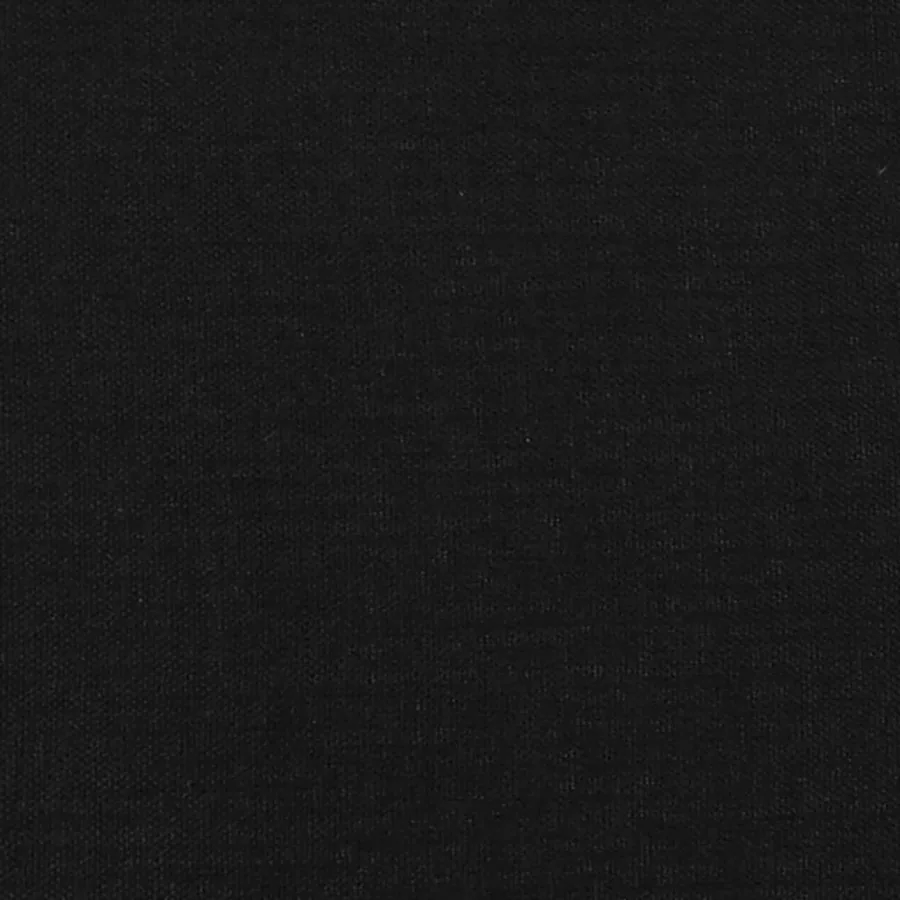 Tête de lit avec oreilles Noir 103x23x118/128 cm Tissu - 6