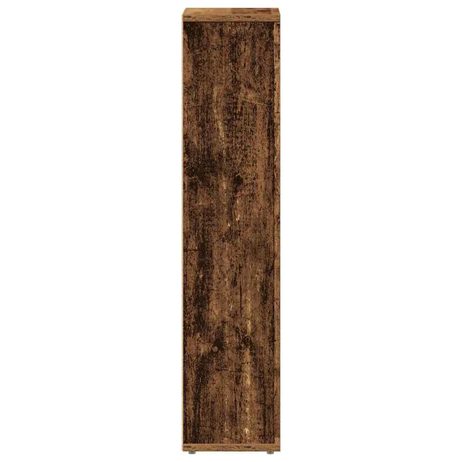 Meuble de salle de bain avec porte-rouleau en bois ancien 20,5 x 20 x 90 cm - 5