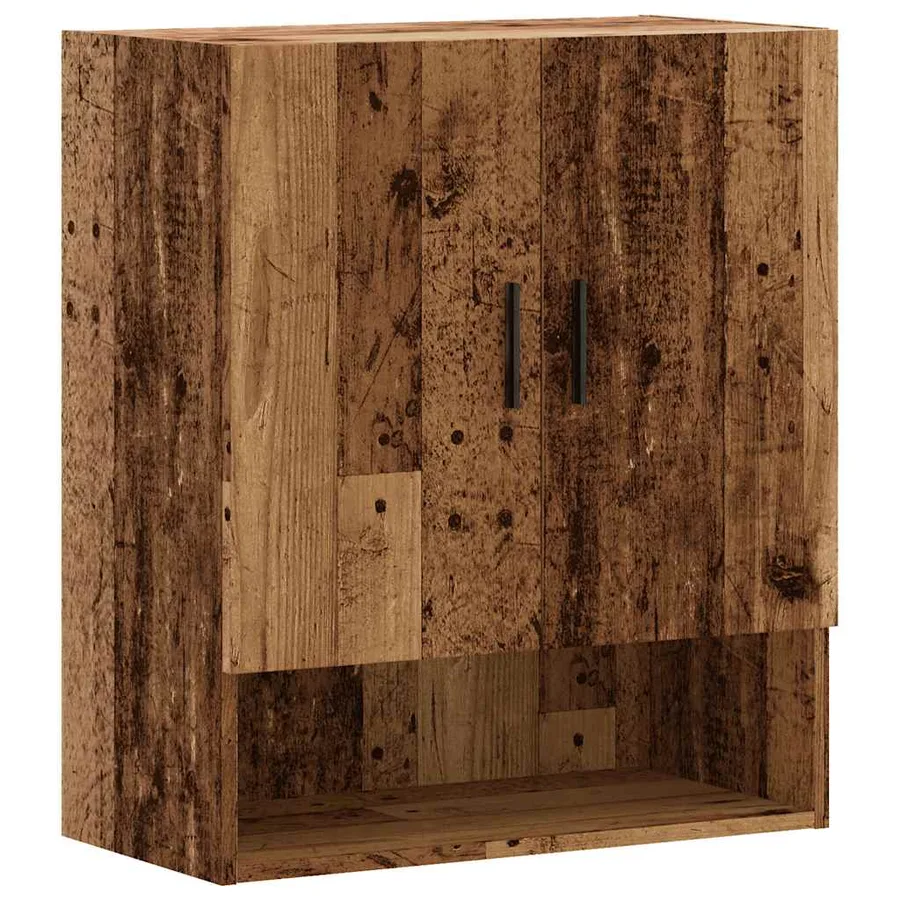 Armoire murale vieux bois 60x31x70 cm bois d'ingénierie - 2