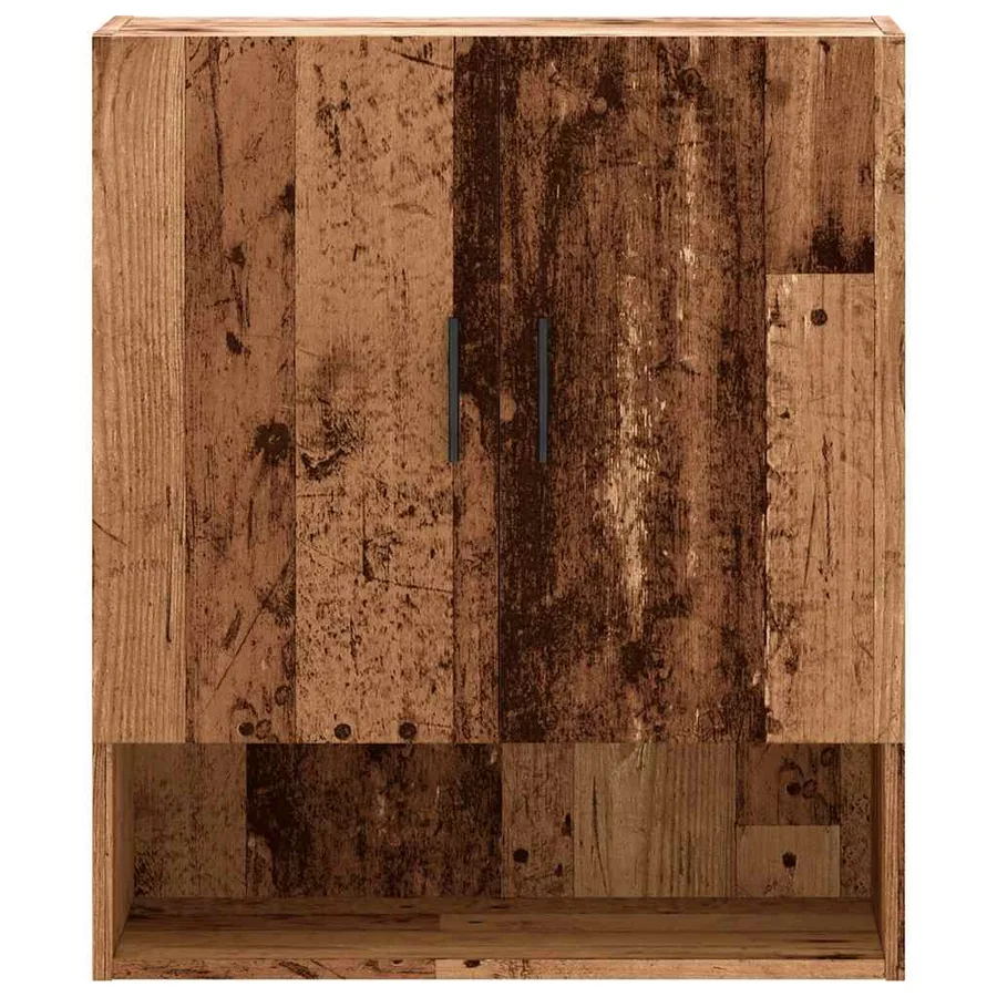 Armoire murale vieux bois 60x31x70 cm bois d'ingénierie - 4