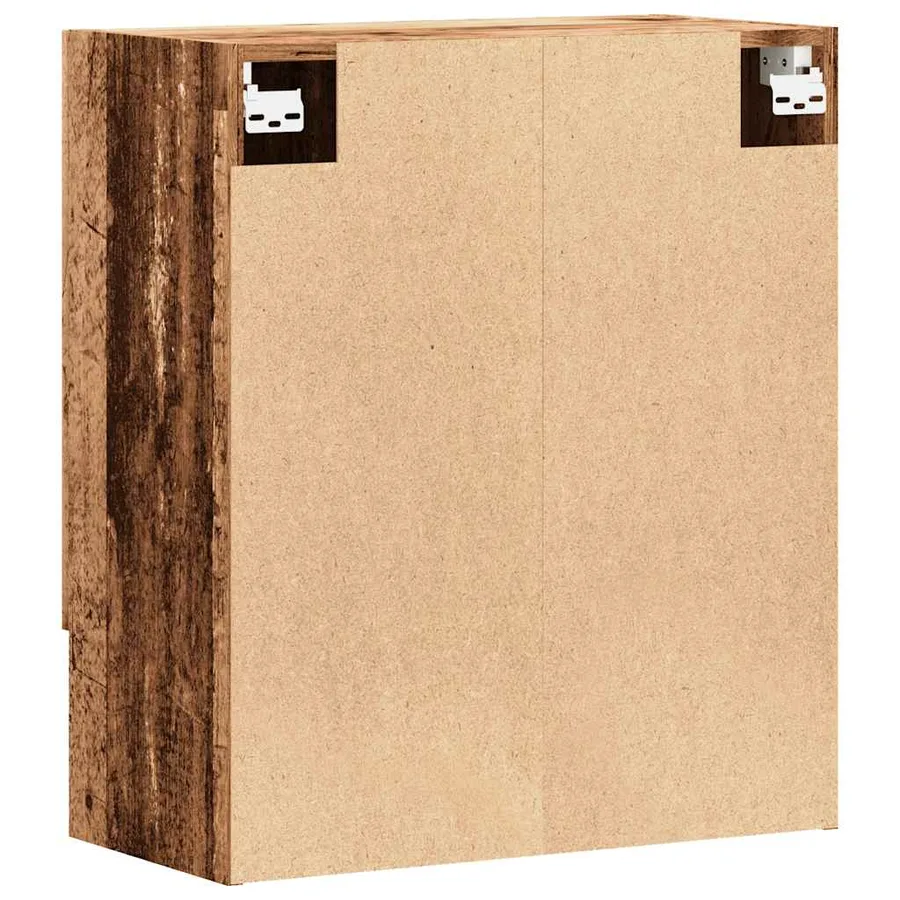 Armoire murale vieux bois 60x31x70 cm bois d'ingénierie - 6