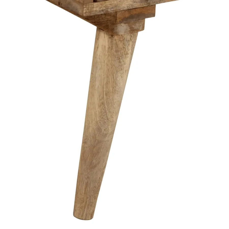 Buffet 110x30x70 cm bois massif de manguier - 8
